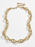 Niche Fashion New Copper Plating  Thick Necklace sku image 1