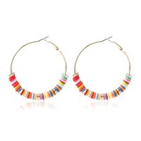 1 Pair Simple Style Classic Style Color Block Beaded Alloy Earrings sku image 8