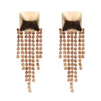 New Fashion Geometric Tassel Exaggerated Big Earrings Hot-selling sku image 3