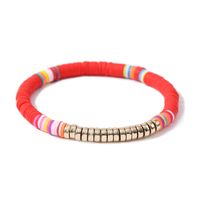 Vacation Colorful Shell Soft Clay Plating Women's Bracelets sku image 5