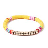 Bohemian Ethnic Style Beaded Multi-layer Rice Bead Mixed Color Elastic Bracelet sku image 2