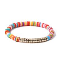 Vacation Colorful Shell Soft Clay Plating Women's Bracelets sku image 1