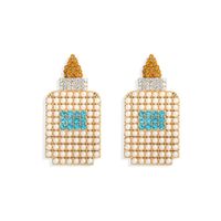 Korean Creative Water Bottle Earrings sku image 3