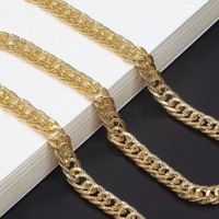 Hip Hop Aluminum Chain Clavicle Necklace main image 3