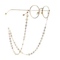 Fashion Pearl Rose Glasses Chain main image 1
