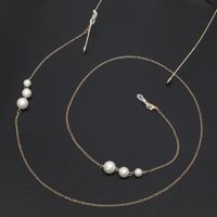 Mode Einfache Perlenglaskette main image 3