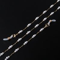 Fashion Simple Pearl Glasses Chain main image 1