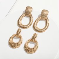 Gold Fashion Simple Earrings main image 3
