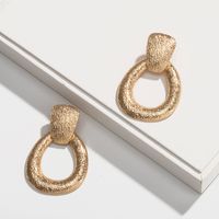 Gold Fashion Simple Earrings main image 4