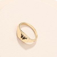 Simple Fashion Butterfly Hip Hop Ring main image 4