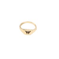 Simple Fashion Butterfly Hip Hop Ring main image 6