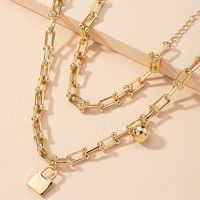 Simple Fashionable Bracelet Necklace Set main image 4