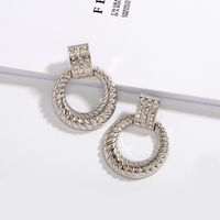 Fashion Metal Diamond Retro Earrings main image 4