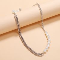 Mode Elegante Nachahmung Große Perlenkette main image 3