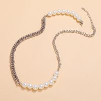 Mode Elegante Nachahmung Große Perlenkette main image 5