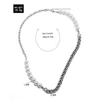Mode Elegante Nachahmung Große Perlenkette main image 6
