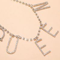 Simple Fashion Sexy Letter Queen Waist Chain main image 4