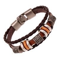 Punk Style Cowhide Bracelet main image 1