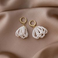 Pearl Tassel Earrings main image 3