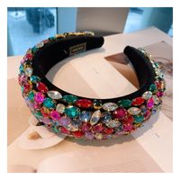 Bandeau De Mode Baroque En Strass main image 6