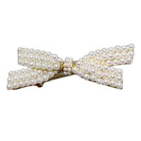 Simple New  Bow Pearl Clip main image 6