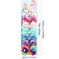 New Fashion Colorful Bow Hairpin Set main image 5