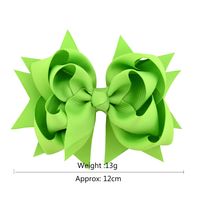 New Simple Flower Fishtail Bow Hairpin Set main image 3