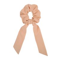 New Streamer Cotton Cloth Solid Color Hair Scrunchies Set main image 4