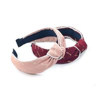 Korean New Middle Knotted Hair Band main image 5