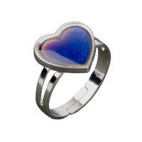 Fashion Heart Color Changing Ring main image 5