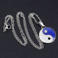 Chinese Style Tai Chi Mood Color Changing Necklace main image 3