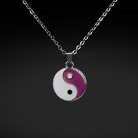 Chinese Style Tai Chi Mood Color Changing Necklace main image 4