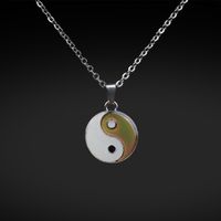 Chinese Style Tai Chi Mood Color Changing Necklace main image 6