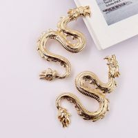 Fashion Alloy Dragon-shaped Earrings main image 3