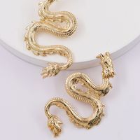 Fashion Alloy Dragon-shaped Earrings main image 5