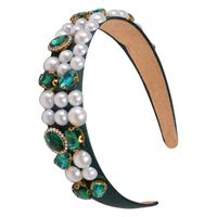 Pearl Diamond Retro Baroque Hairband main image 6