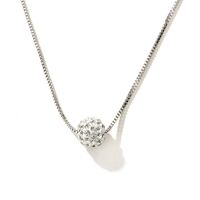 Exquisite Diamond Ball Pearl Necklace main image 2
