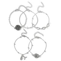 Bracelets Multi-éléments À Cinq Éléments En Queue De Poisson Conque À La Mode main image 6