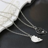 Fashion Letter Best Sister Heart Pendant Necklace main image 4