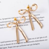 Bow Knot S925 Silver Needle Earrings main image 5