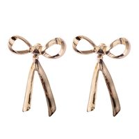 Bow Knot S925 Silver Needle Earrings main image 6