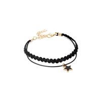 Gothic Dark Style Braided Bracelet sku image 1