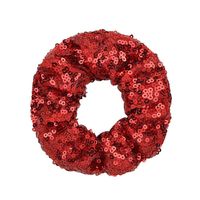 New Colorful Fish Scale Sequins Hair Scrunchies Set sku image 10
