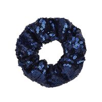 New Colorful Fish Scale Sequins Hair Scrunchies Set sku image 2