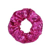 New Colorful Fish Scale Sequins Hair Scrunchies Set sku image 11