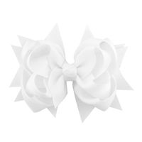 New Simple Flower Fishtail Bow Hairpin Set sku image 18