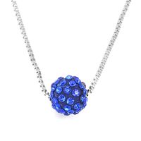 Exquisito Collar De Perlas Con Bolas De Diamantes sku image 6