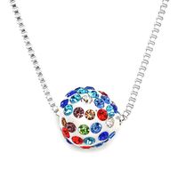 Exquisito Collar De Perlas Con Bolas De Diamantes sku image 10
