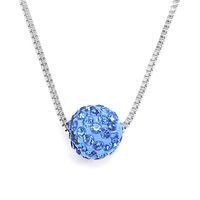 Exquisite Diamantkugel Perlenkette sku image 7