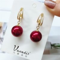 Korean Fashion Pearl Earrings main image 3